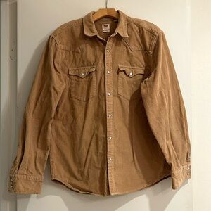 Men’s Levi’s Corduroy Shirt, size Large